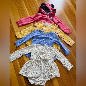 Toddler girl 2T long sleeves bundle